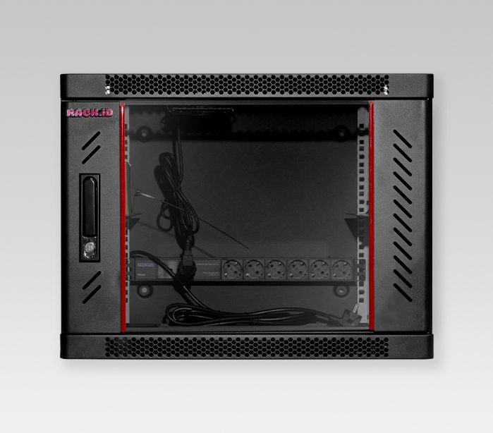 Wallmount Rack 8U 19 Inch Depth 600mm – W6008